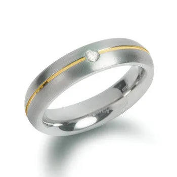 0130-06 Boccia Titanium Ring