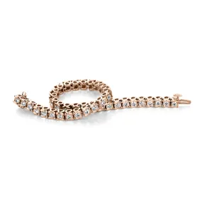 1/2 CTW Diamond 7-inch Tennis Bracelet in 10KT Rose Gold