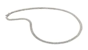 18k White Gold 5ct Diamond Necklace