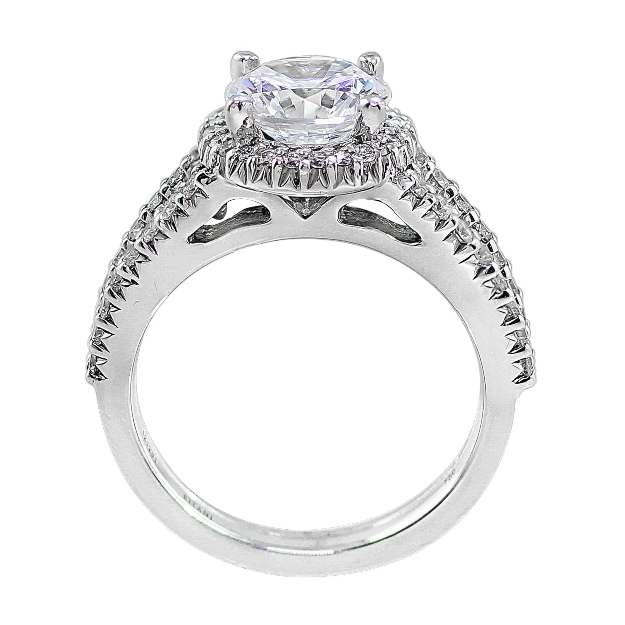 18k White Gold Bella Vita Diamond Ring