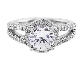 18k White Gold Bella Vita Diamond Ring