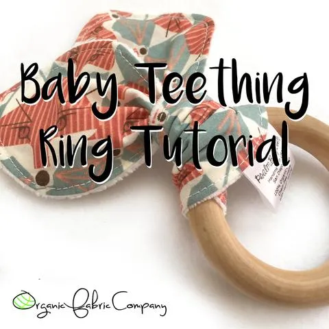 2.25" Diameter - Natural Maple Wood Rings - Certified CPSIA Compliant - Teething Nursing Toy