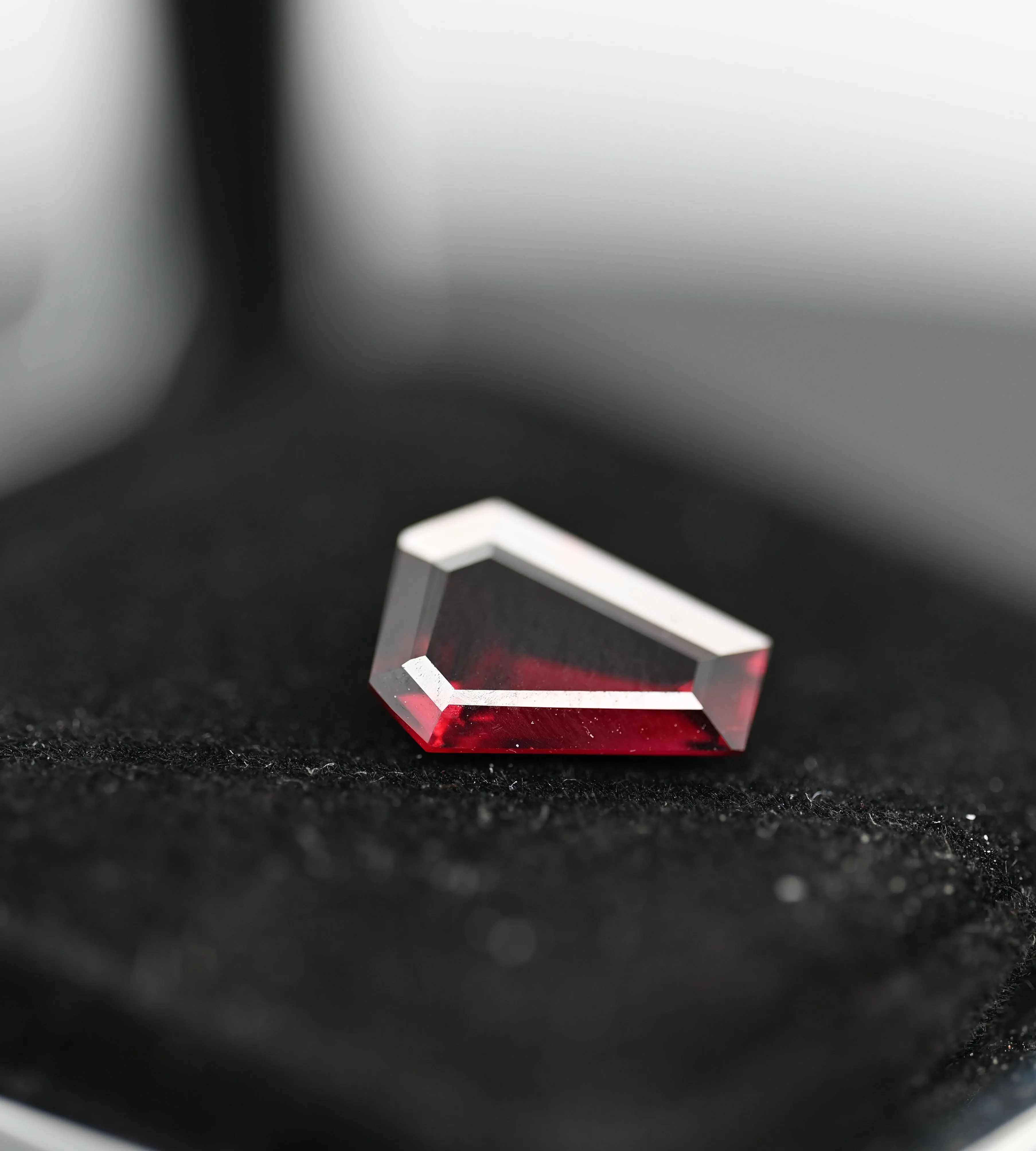 2.56CT NATURAL RUBY SHIELD CUT