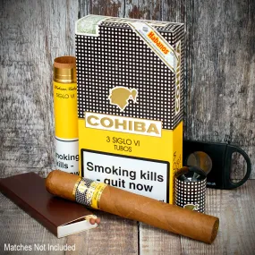 3 Pack - Cohiba Siglo VI Tubos Cuban Cigars