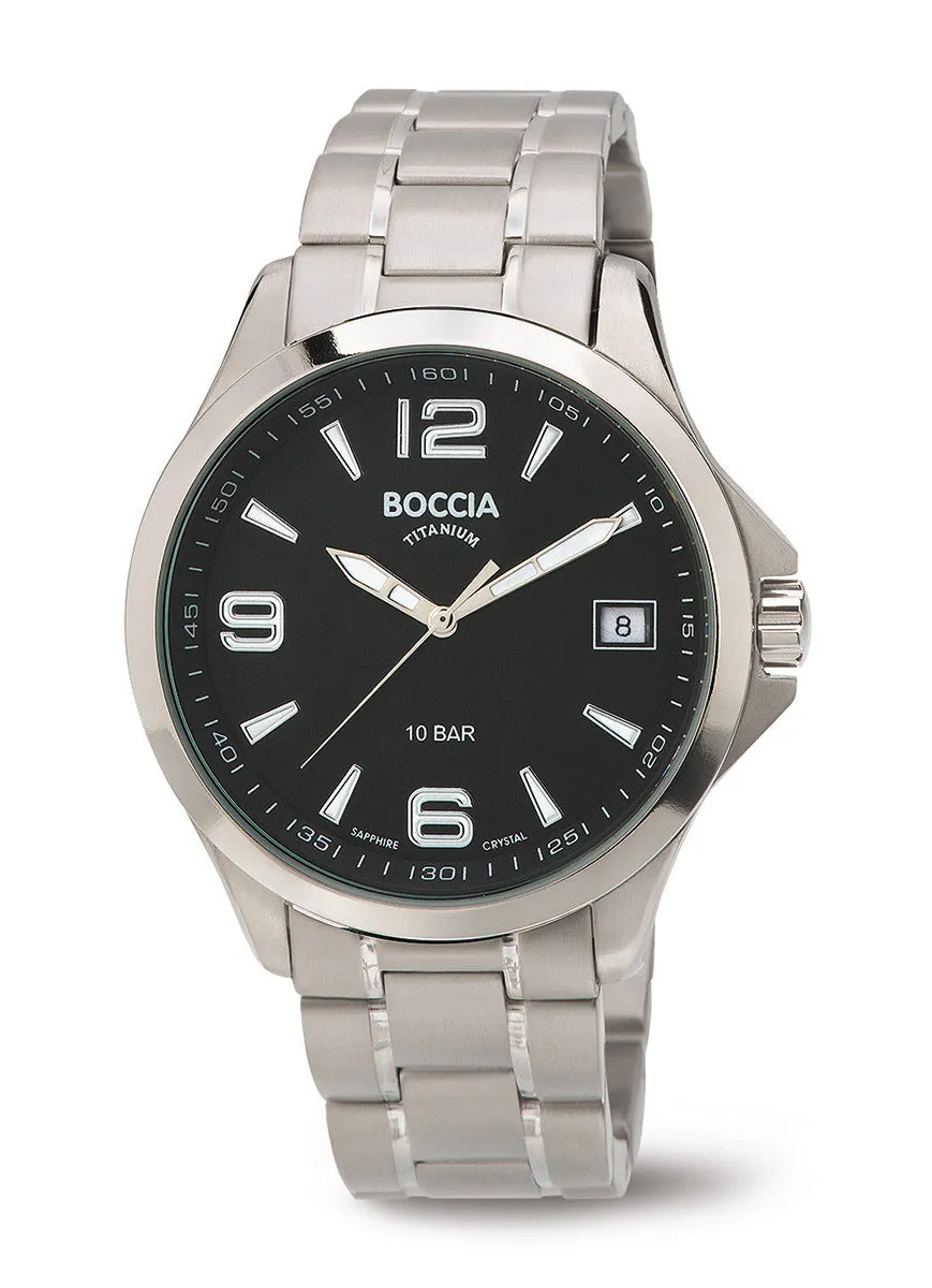 3591-02 Mens Boccia Titanium Watch