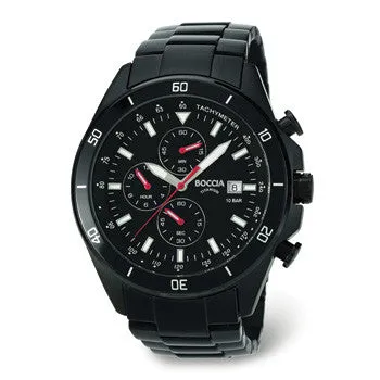 3762-03 Mens Boccia Titanium Chronograph Watch