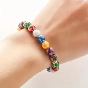 7 Chakra Reiki Bracelet (Pack Of 2)