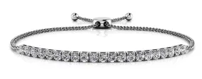 Adjustable Diamond Dreams Bracelet Diamond  with 1.79 ct.(finished) 2.75mm