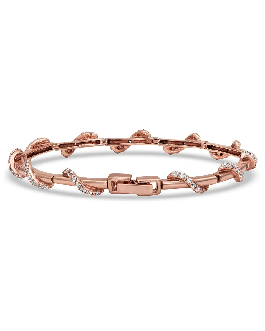 Along The Rose Gold Path Bracelet