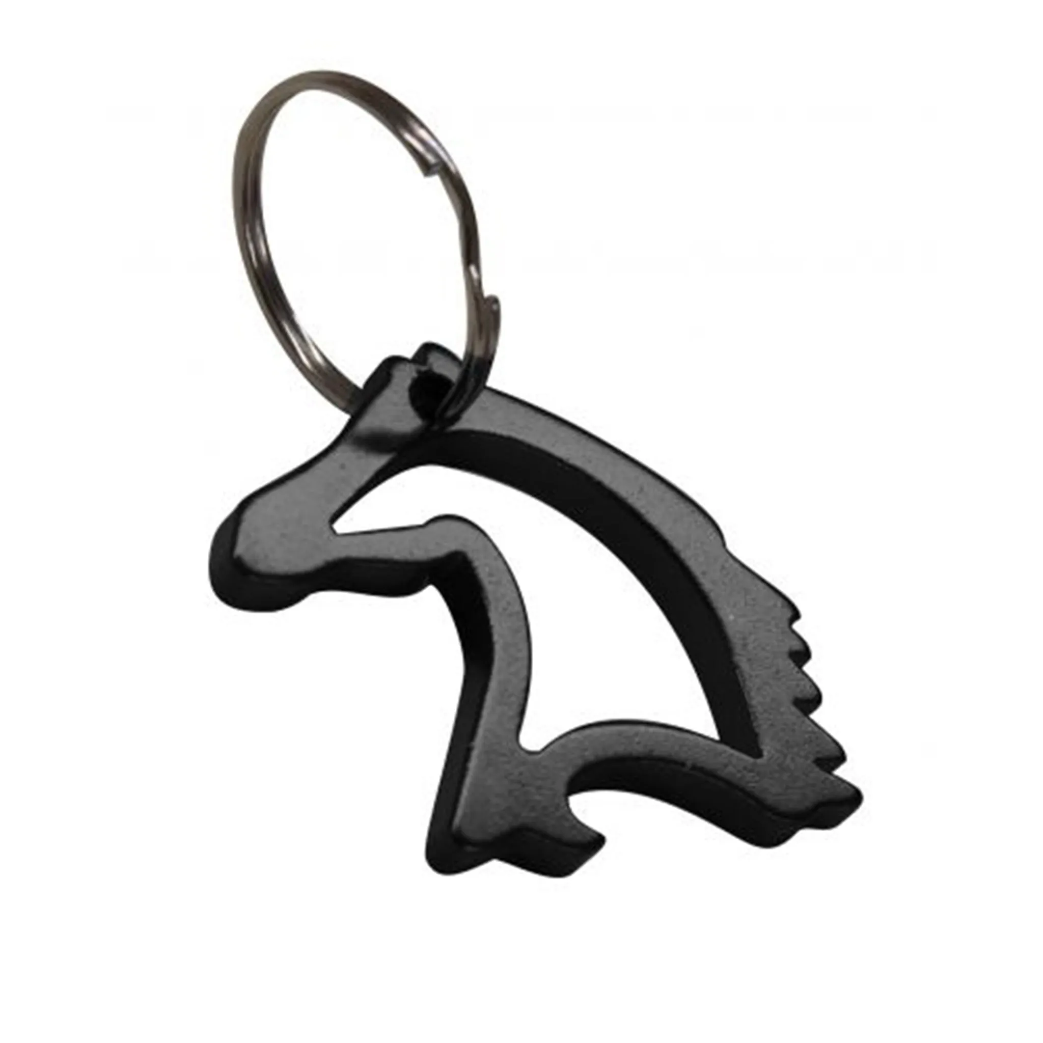 Aluminum Horse Head Keychain