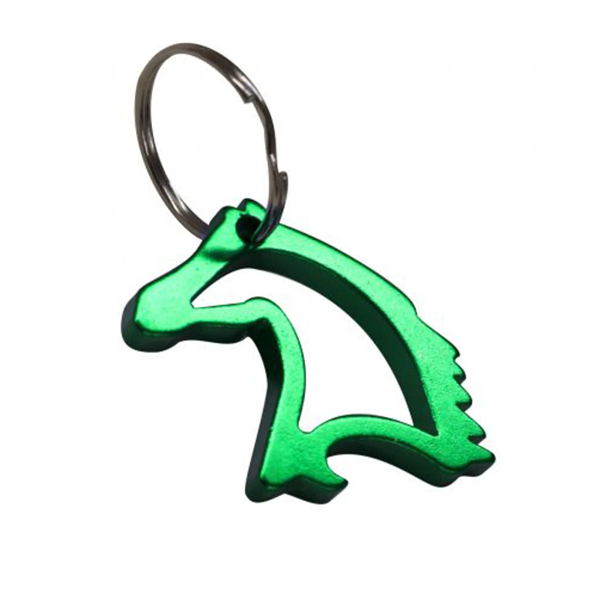 Aluminum Horse Head Keychain