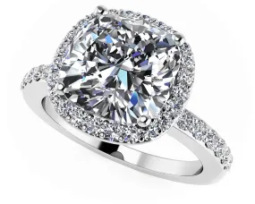 Always Yours Diamond Engagement Ring with 2.37 ct. (2.00 ct. center diamond)