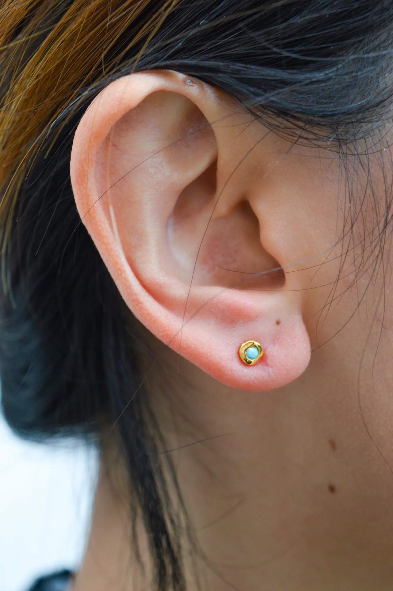 Amano Terra Turquoise Studs