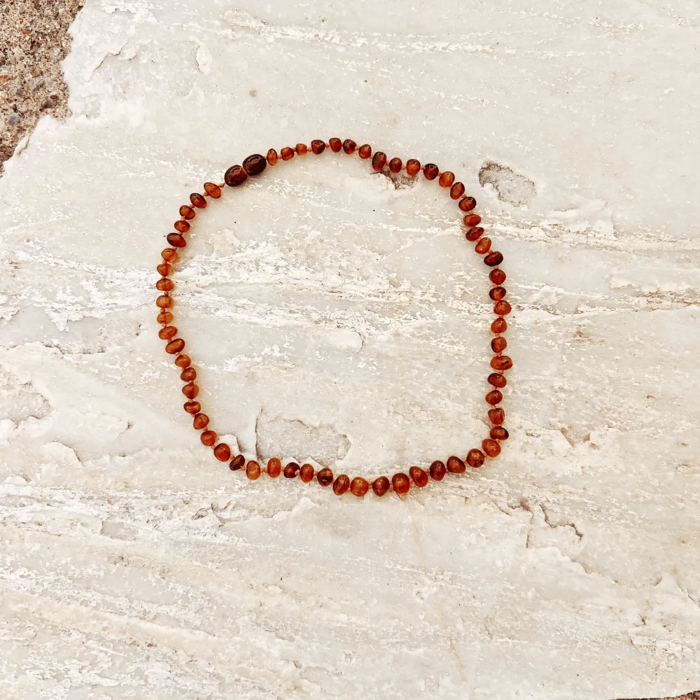 Amber necklace - Baby & child - 32 cm