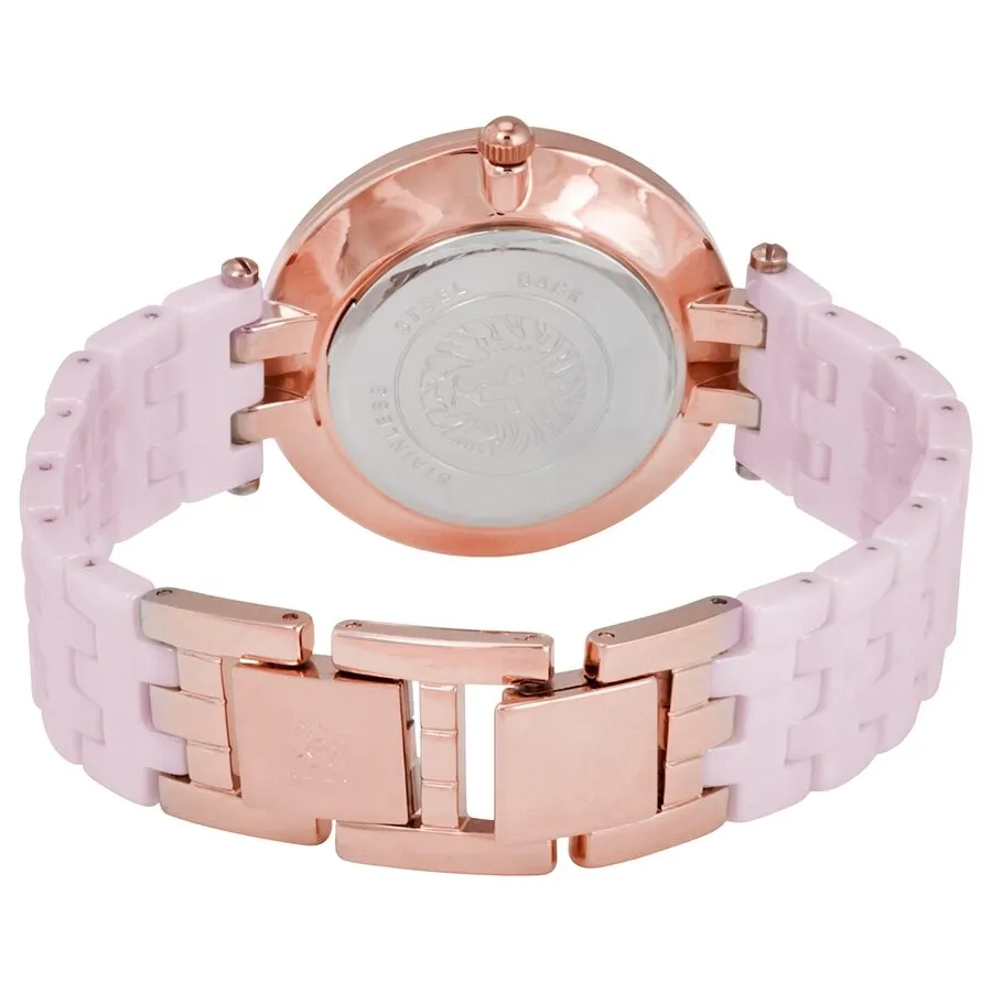 Anne Klein Blush Mother of Pearl Dial Ladies Watch 3310LPRG