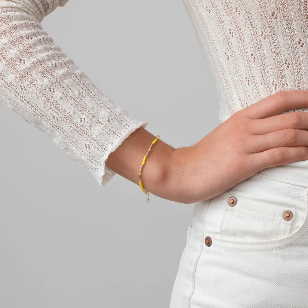 ANNI LU - Clemence Bracelet - Lemon