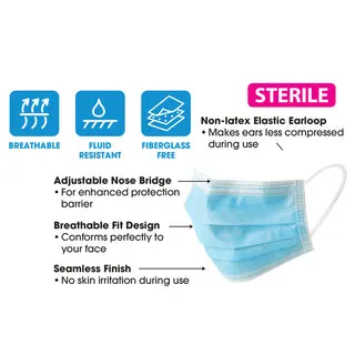 Annie Kids Sterile Face Masks - 36 Pack Assorted Display