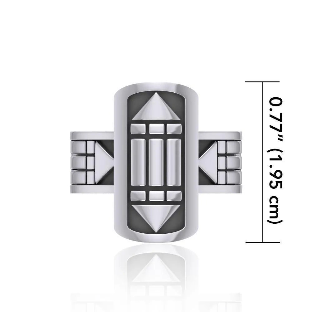 Atlantis Sterling Silver Ring TRI1019