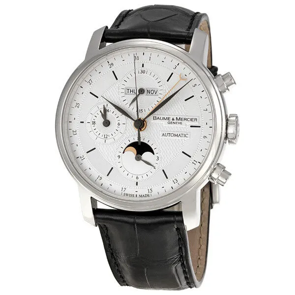 Baume and Mercier Classima Executives Chronograph Moonphase Men's Watch MOA 8870