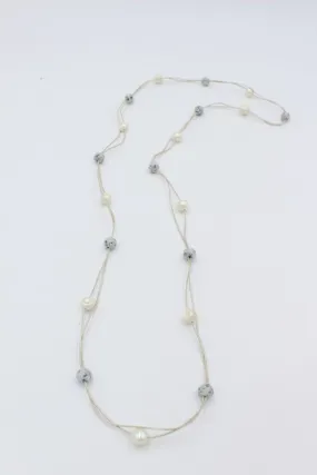 Beau Necklace CLAY PEARL