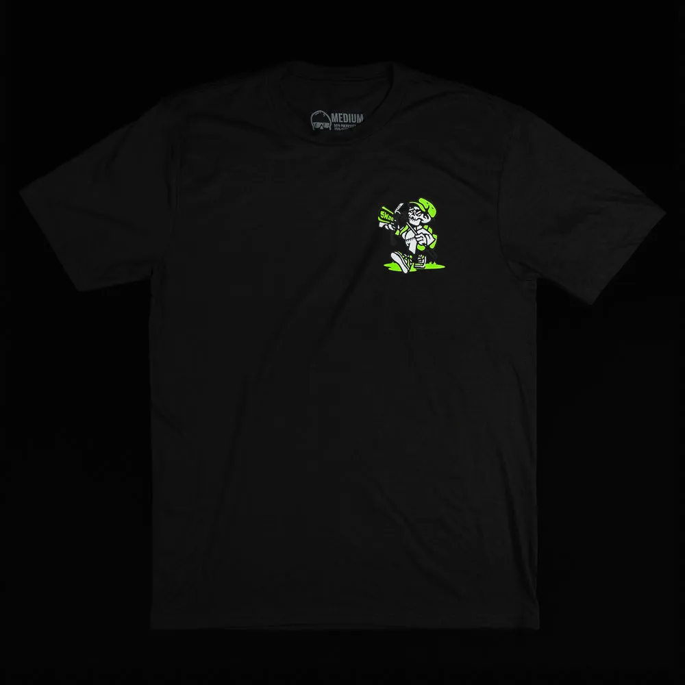 Black & Neon Green STFU T-Shirt