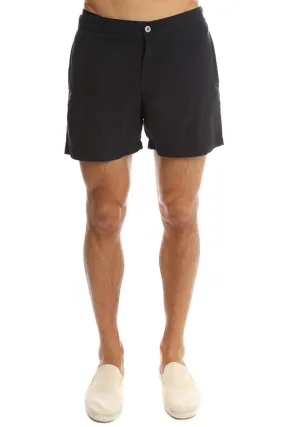 Black Officine Generale Roman Swim Short