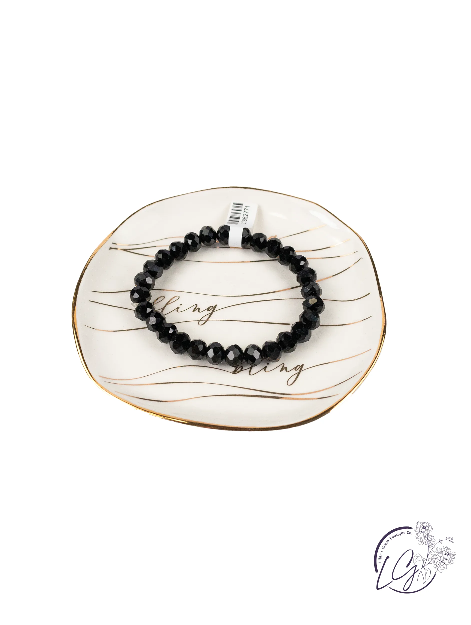 Black Stretch Bracelets