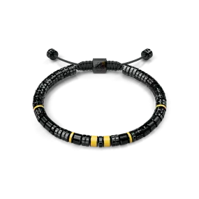 Bracelet / EV - Black - Modena Yellow