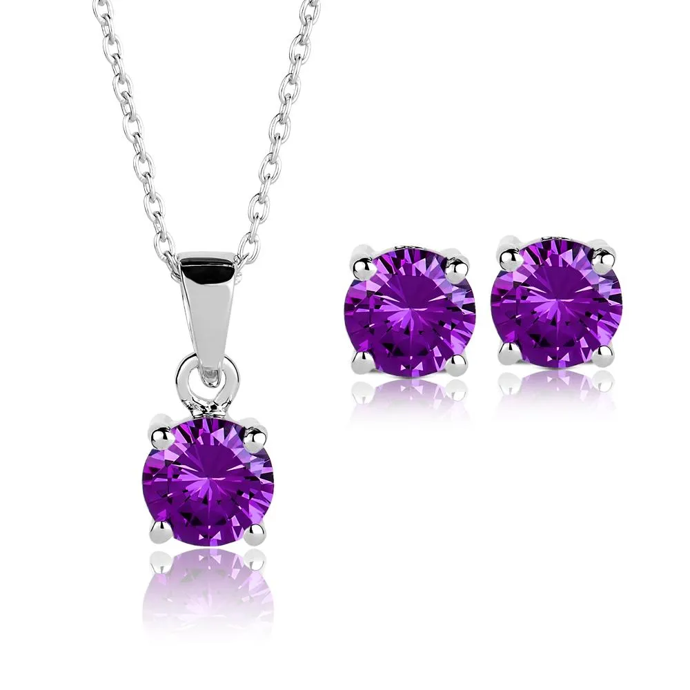 Brilliant Birthstones Set February