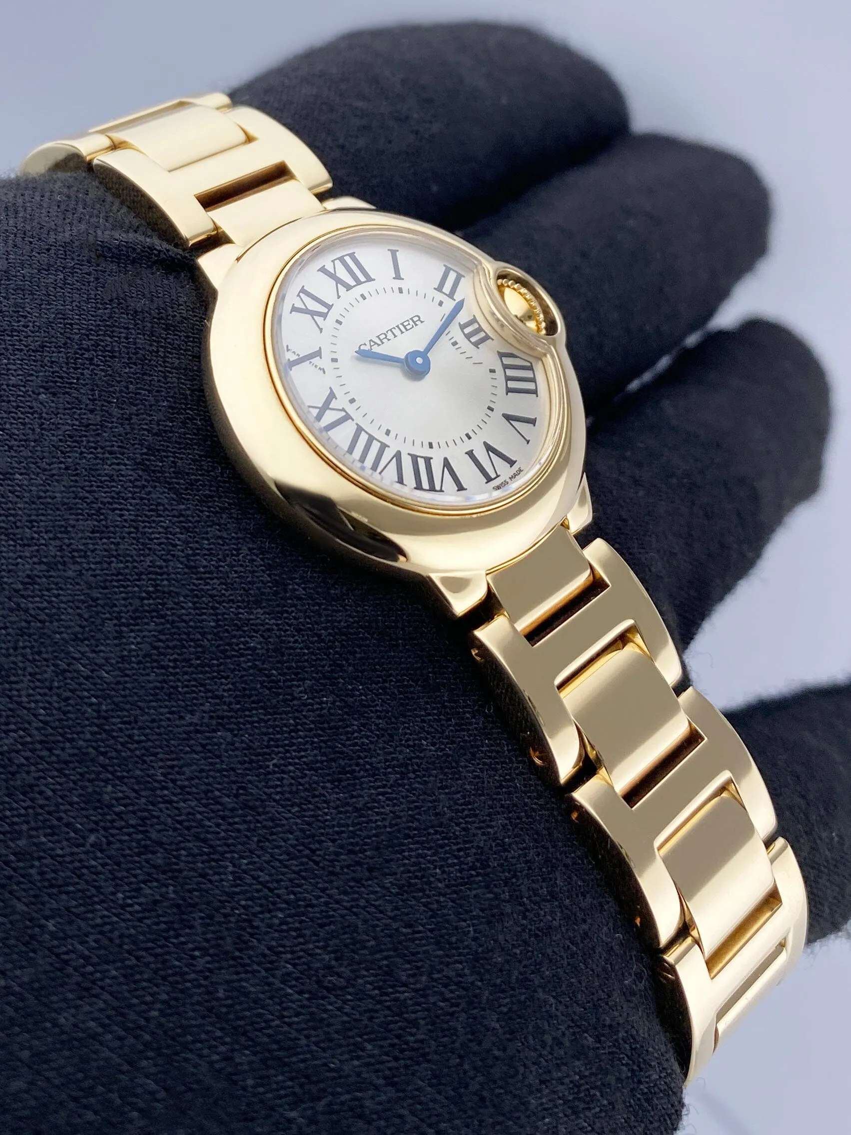 Cartier Ballon Bleu W69001Z2 18K Yellow Gold Ladies Watch