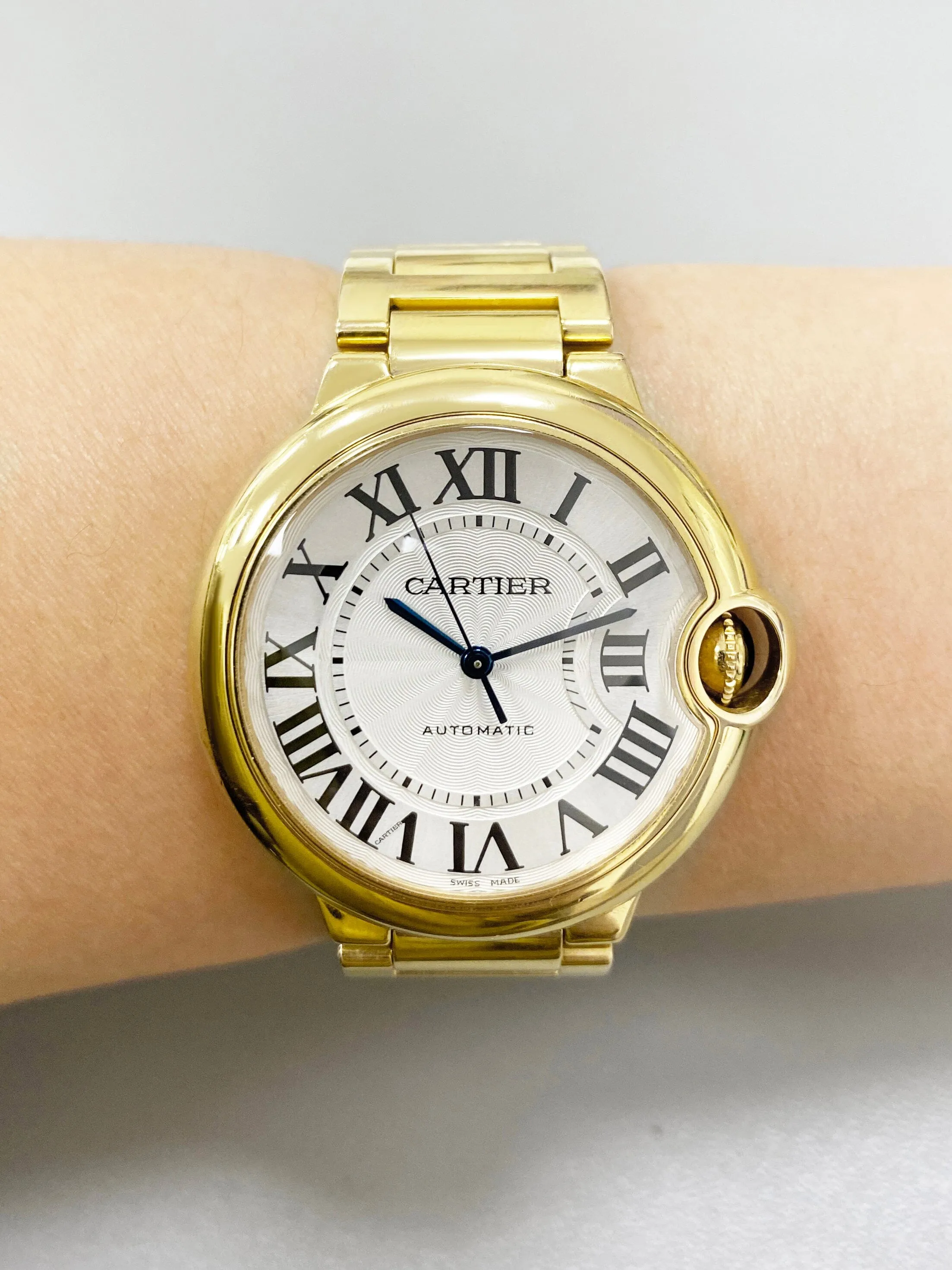 Cartier Ballon Bleu W69003Z2 18K Yellow Gold Watch