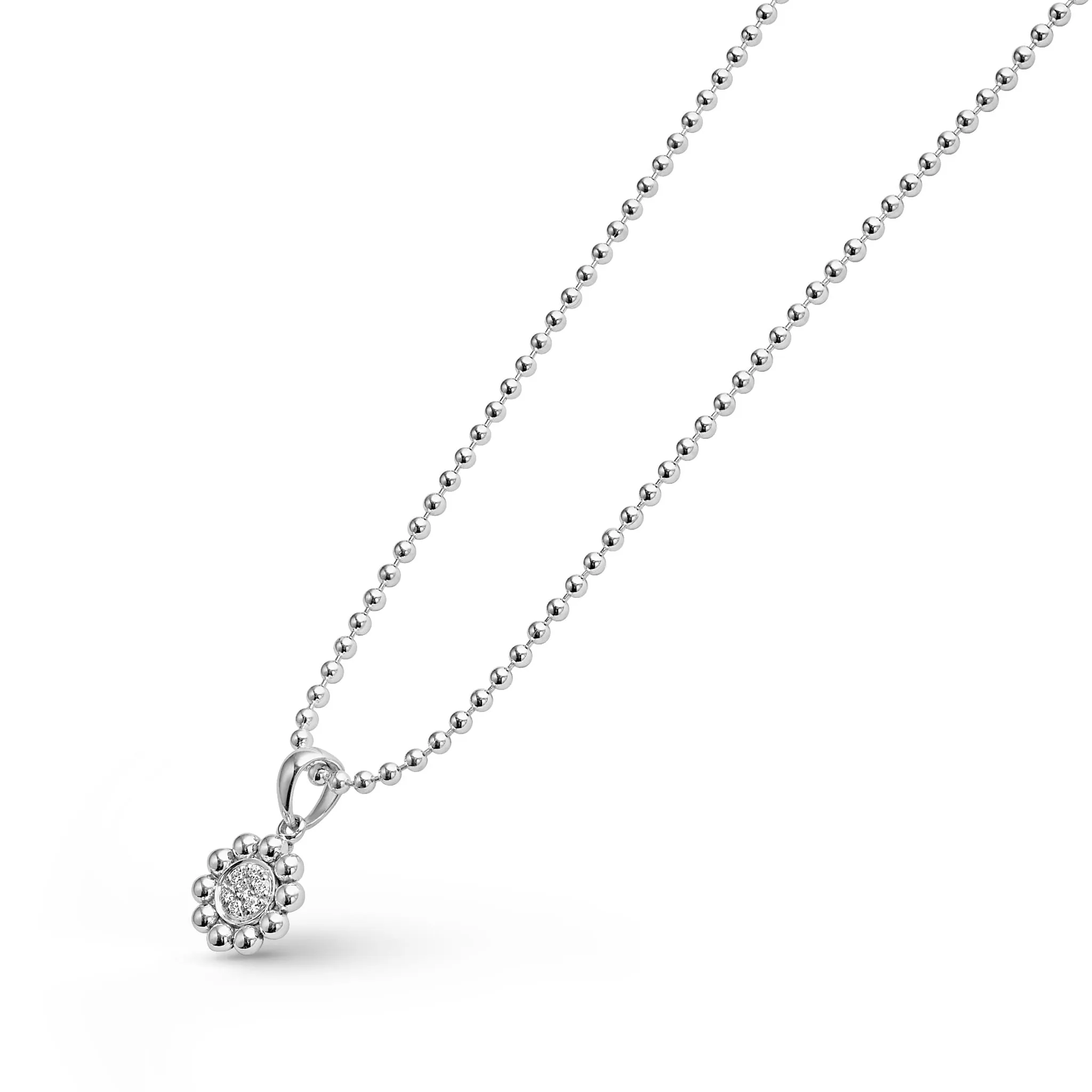 Caviar Spark Diamond Pendant Necklace