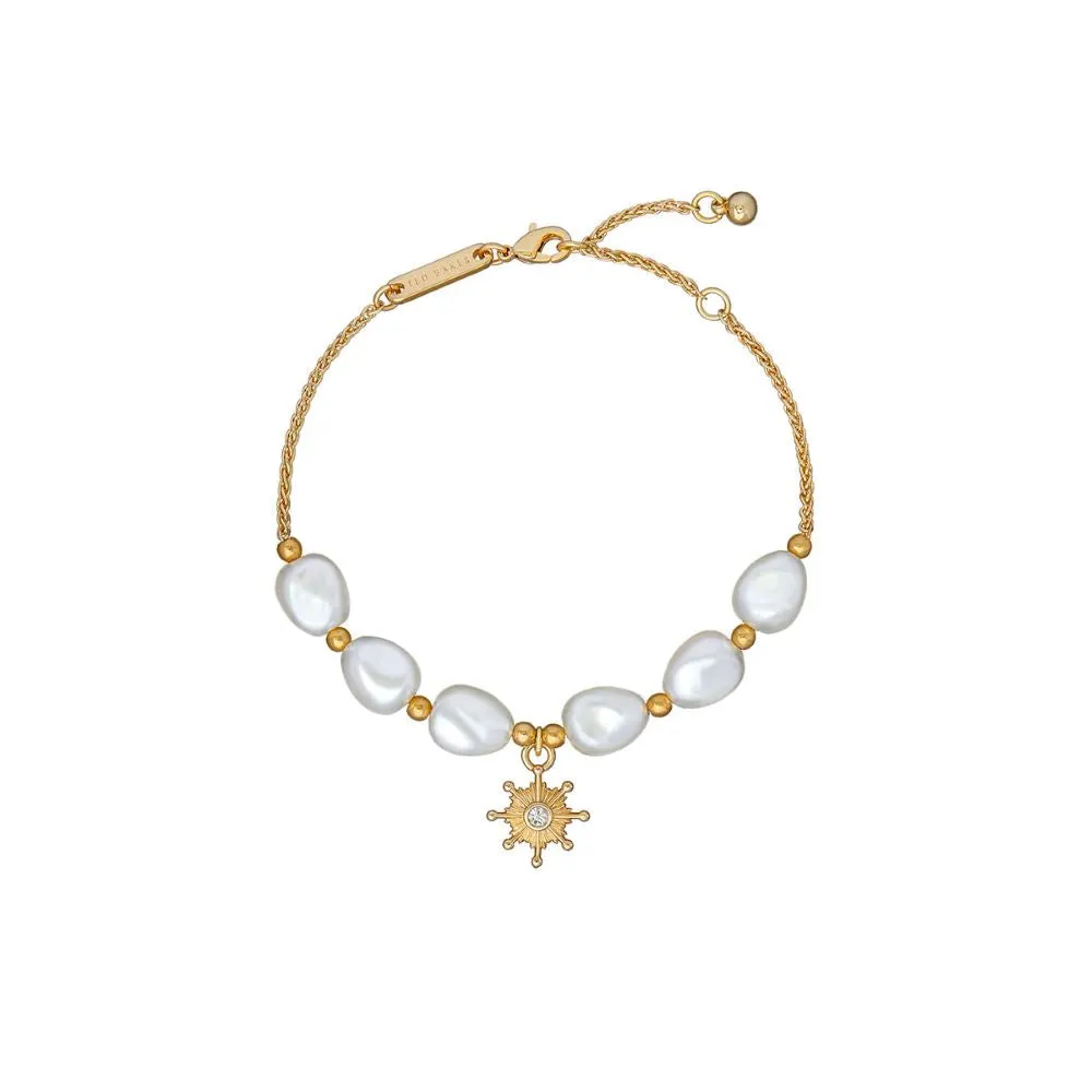 Celstla Celestial Pearl Bracelet Gold