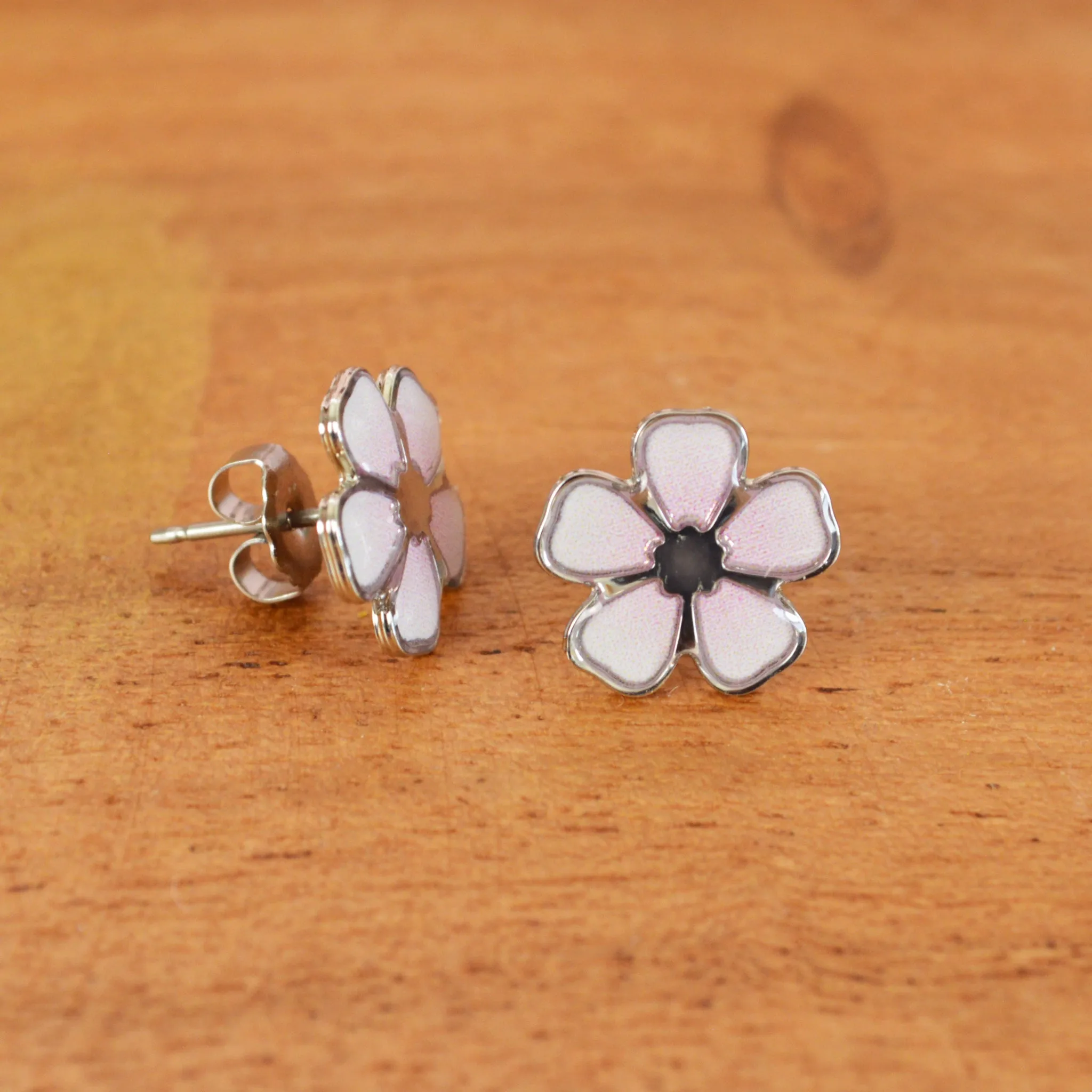 Cherry Blossom Stud Earrings