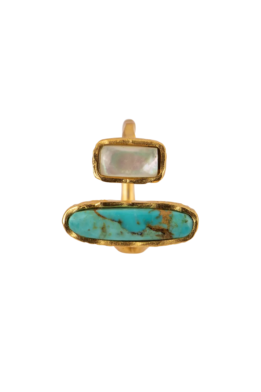 Christina Greene Deco Stone Ring