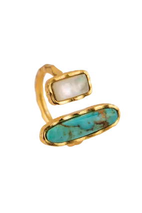 Christina Greene Deco Stone Ring