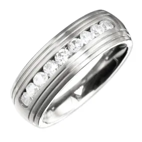 Couture Band Steel Ring