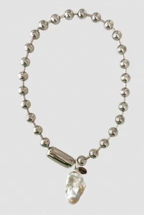 DADDY BONES BALL CHAIN NECKLACE, 2 SIZES