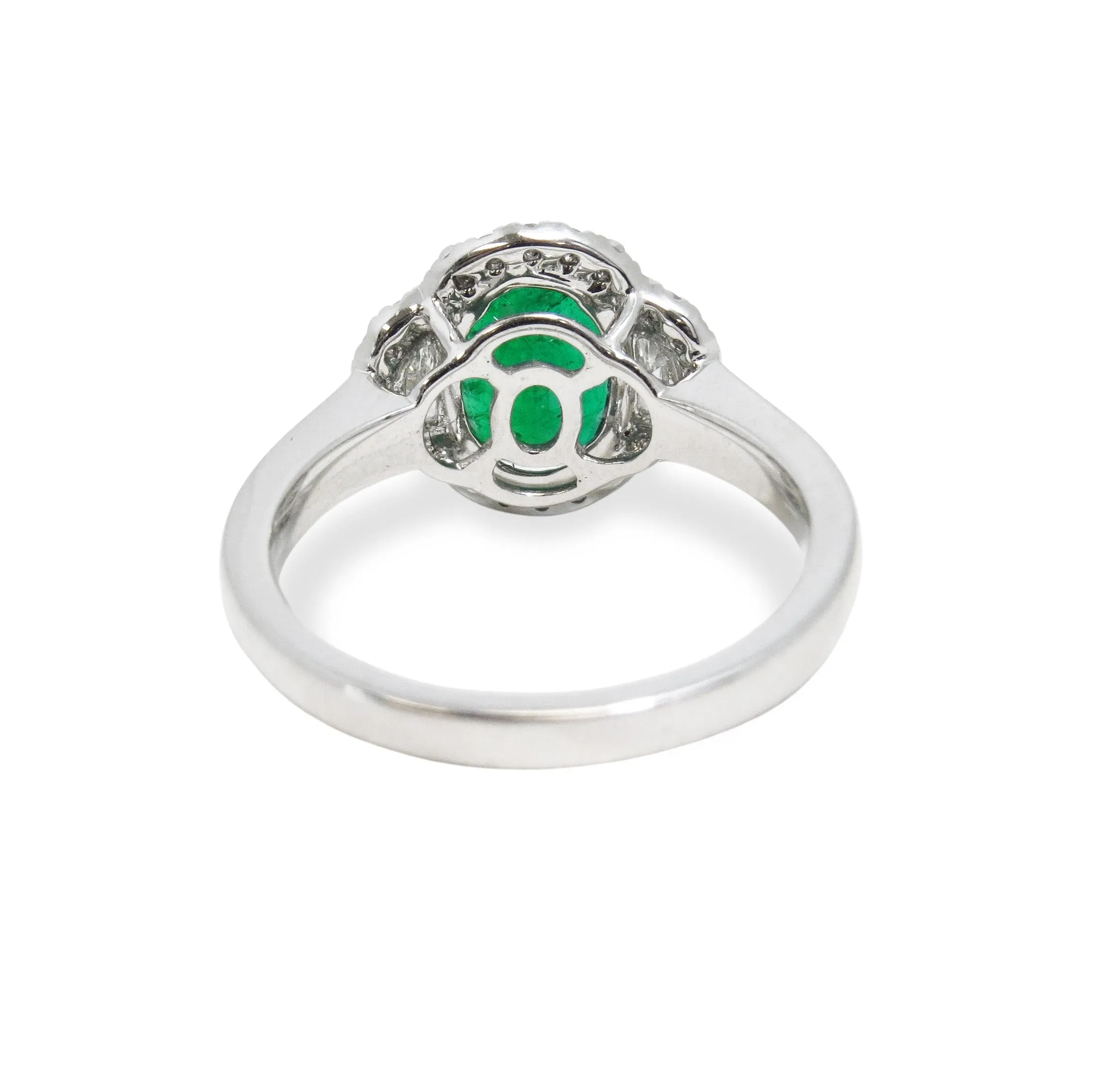 Diamond and Emerald Ring