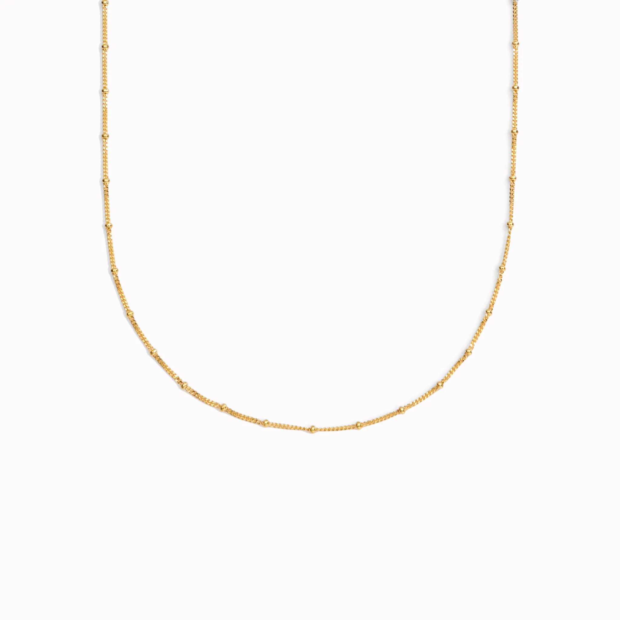 Diamond Cut Beaded Chain - Arendal