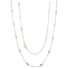 Diamond Station Necklace