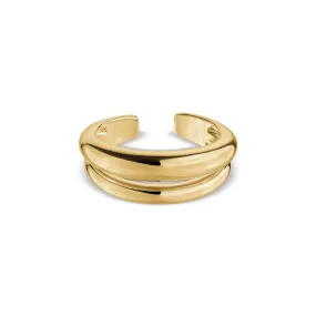 Double Band Gold Ring