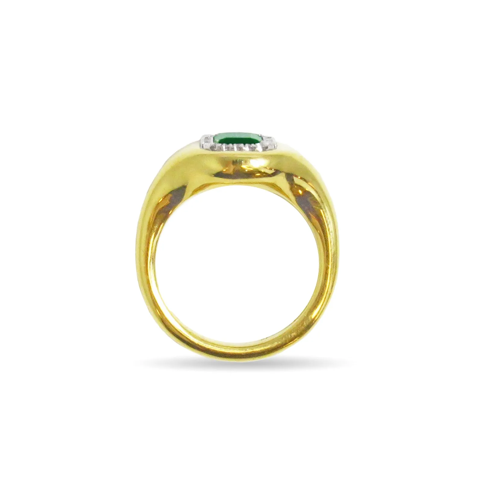 Emerald Signet Ring