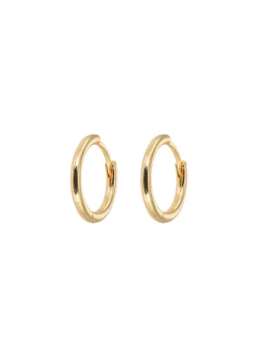 Emilia by Bon Dep - Emilia Medium Gold Hoops