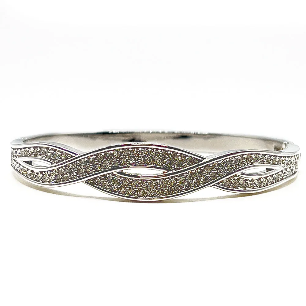 Entwined  Bangle Bracelet