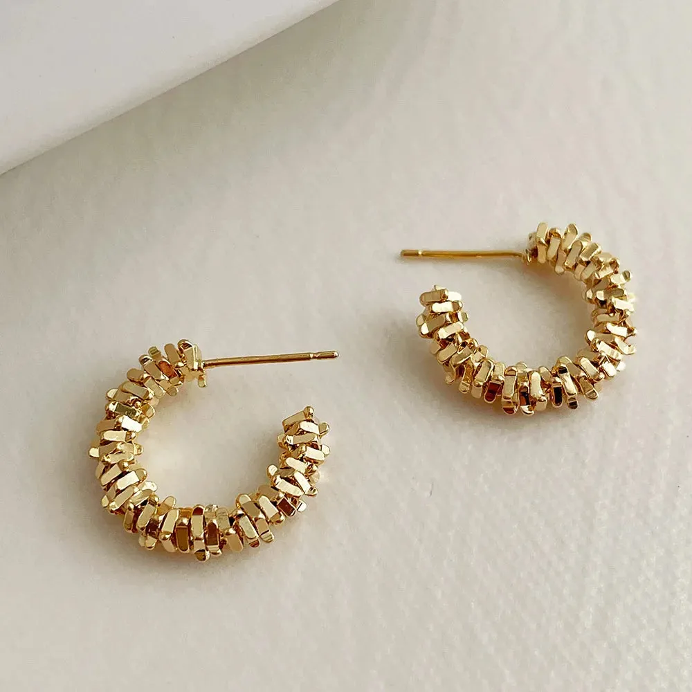 European Vintage Metal Women New Fashion Party Luxury Stud Earring