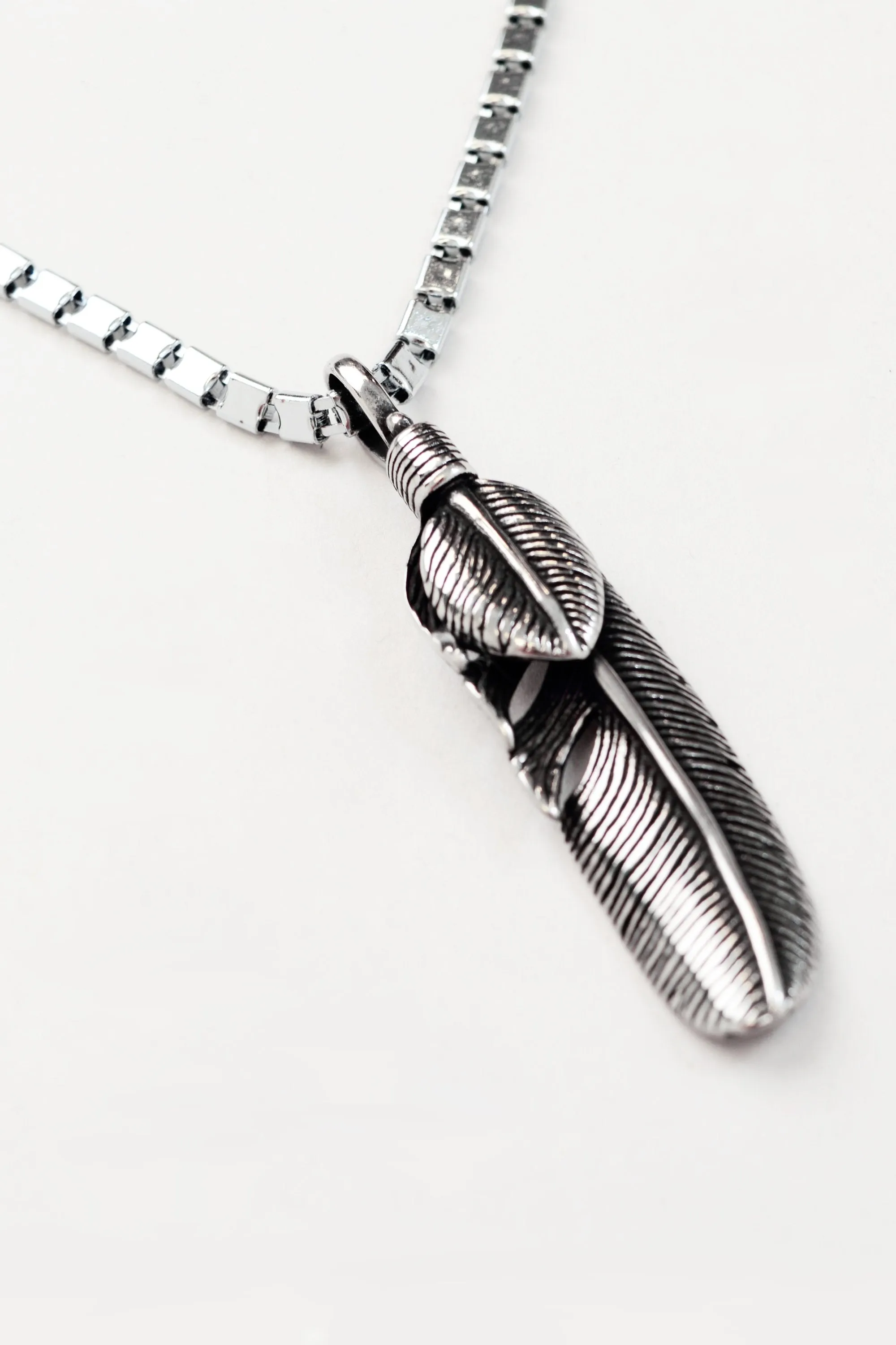 Feather Chain Necklace