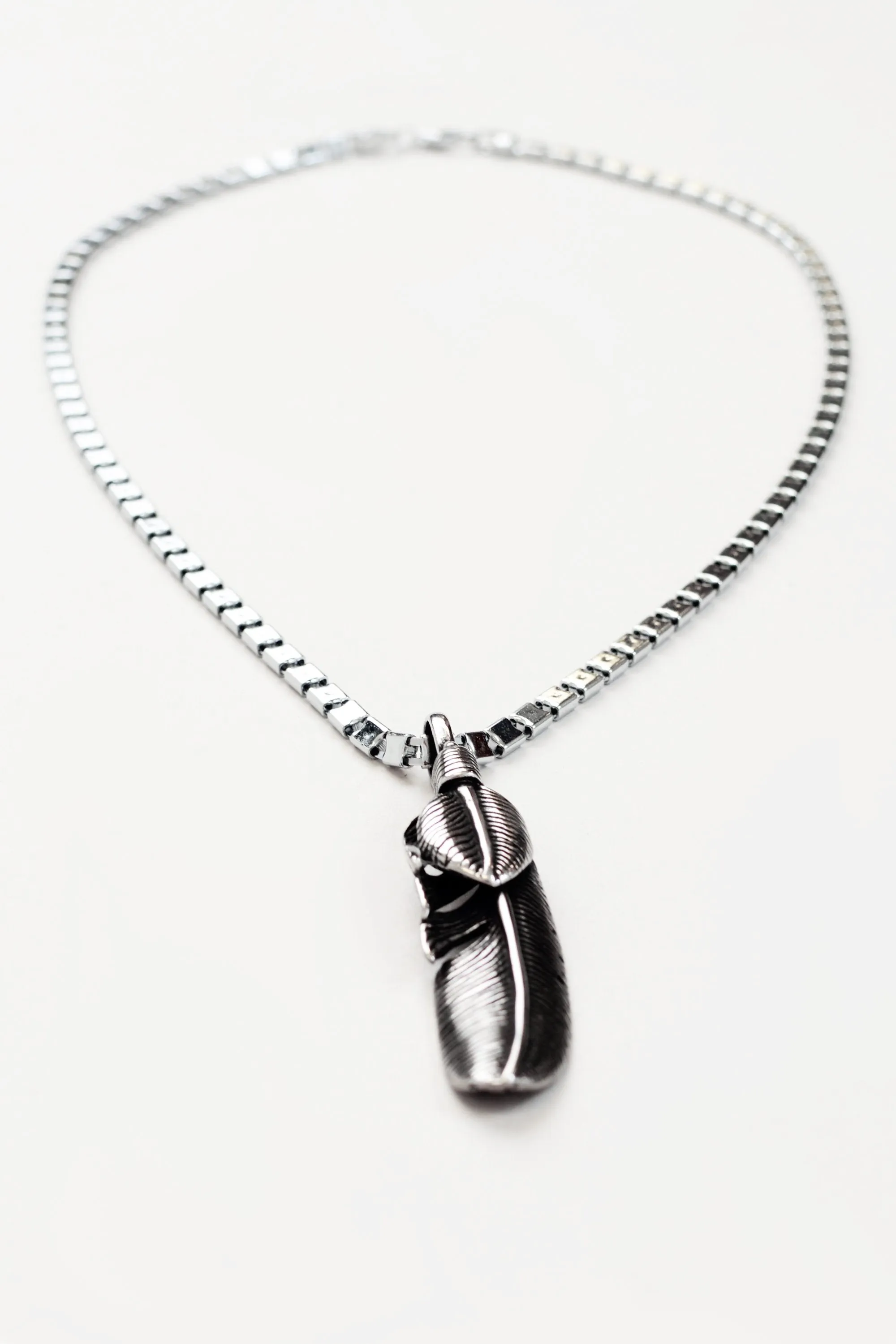 Feather Chain Necklace