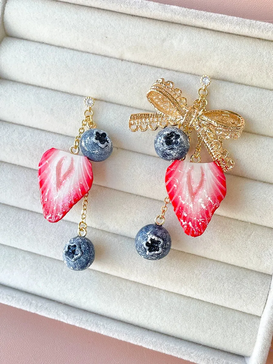 Golden Berry Earrings