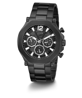 GUESS Mens Black Multi-function Watch